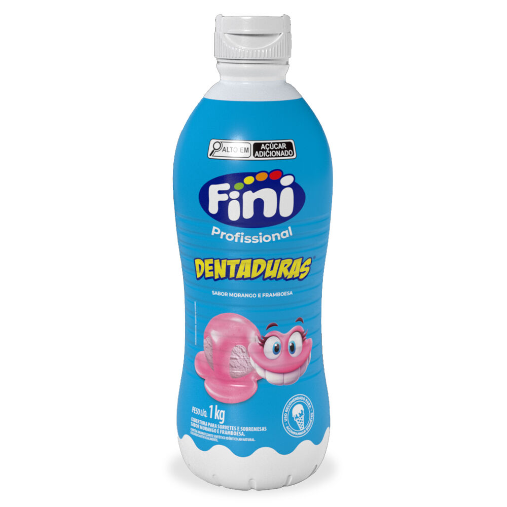 Calda Para Sorvete Dentadura 1kg - Fini